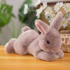 XDDBBB 1PC 30-50CM Kawaii Simulation Lapin Animaux Lapins poupée en Peluche Jouets pour Filles Cadeaux danniversaire