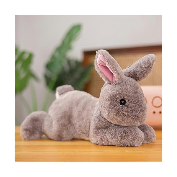 XDDBBB 1PC 30-50CM Kawaii Simulation Lapin Animaux Lapins poupée en Peluche Jouets pour Filles Cadeaux danniversaire