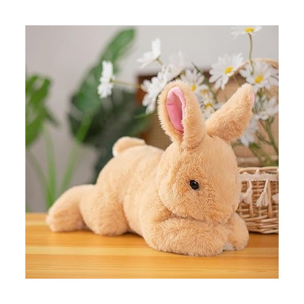 XDDBBB 1PC 30-50CM Kawaii Simulation Lapin Animaux Lapins poupée en Peluche Jouets pour Filles Cadeaux danniversaire