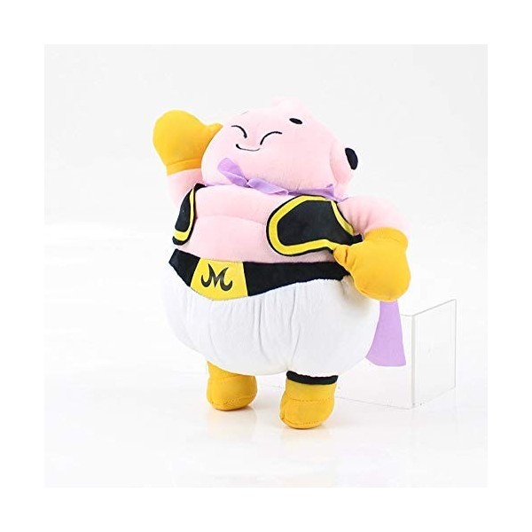 SHENGMEI Peluche 30Cm Dragon Ball Z Buu Peluche Majin Boo Anime DBZ Doux Poupée en Peluche Cadeau pour Enfants Cadeaux pour E