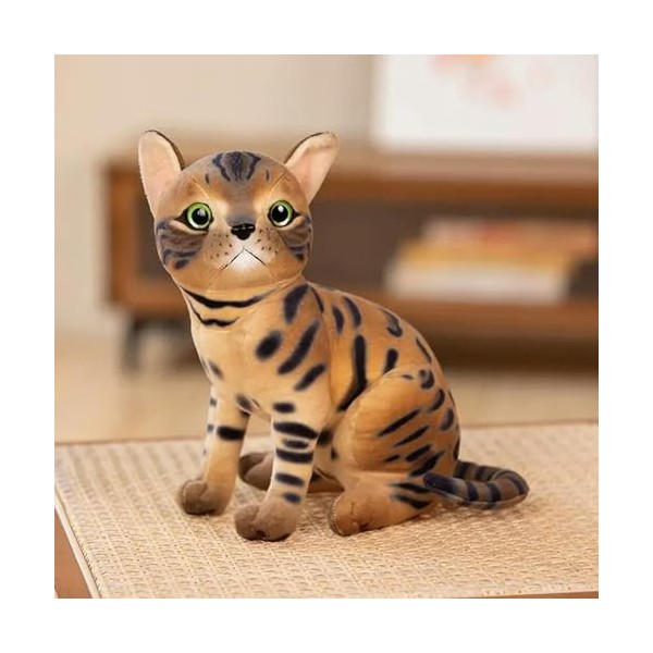 Peluche chat tigré super mignon pour enfant
