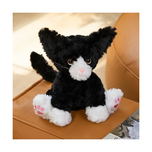 Kawaii Chat Peluche Jouet Peluche Mignon Animal poupée Fille garçon Enfants Cadeau d’Anniversaire de noël Cadeau de noël 26cm