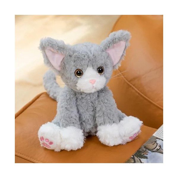 Kawaii Chat Peluche Jouet Peluche Mignon Animal poupée Fille garçon Enfants Cadeau d’Anniversaire de noël Cadeau de noël 26cm