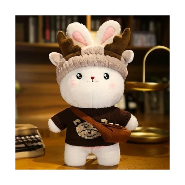 Kawaii Cartoon Bunny Peluche Jouet Peluche Kawaii Lapin poupée Animal Oreiller Cadeau d’Anniversaire pour Enfants Cadeau de N