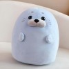 Kawaii Rond Sceau en Peluche Jouet Nouveauté Lion De Mer en Peluche Super Doux Oreiller Décor À La Maison Anniversaire Cadeau