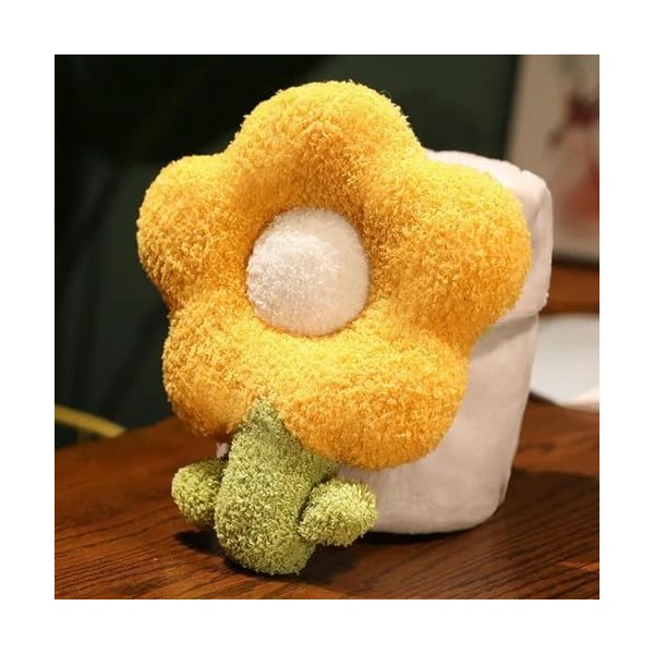 GagaLu Peluche Rouleau Couverture Dessin animé Fleur Flanelle Douce Bureau Chaud Pause déjeuner Oreiller créatif Bon Cadeau p