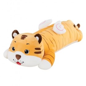 DEPLETE Jouets en Peluche Poupée Tigre en Peluche, Mascotte de lannée du Tigre, Oreiller de Serrage des Jambes, Grand lit Su