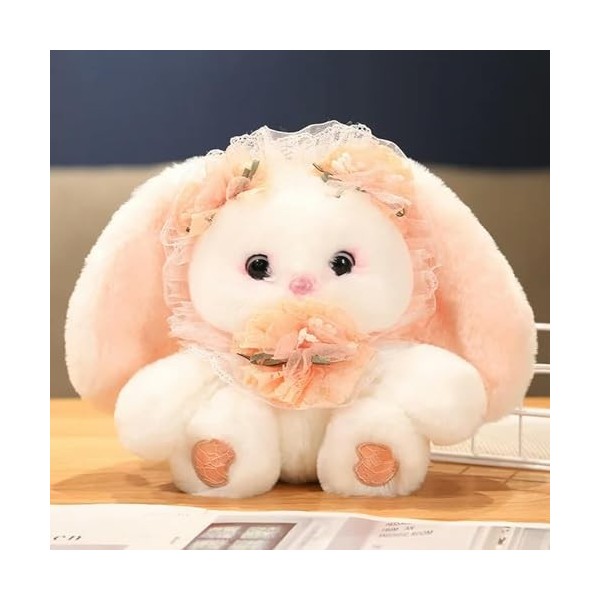 NOpinz Kawaii Lapin Peluche Jouets en Peluche Animal Lapin Poupée Peluche Fille en Peluche Enfants Jouets Kawaii Chambre Déco