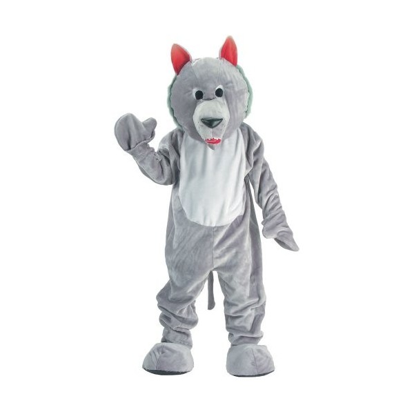 Dress Up America Costume Adulte de Mascotte de loup Affamé