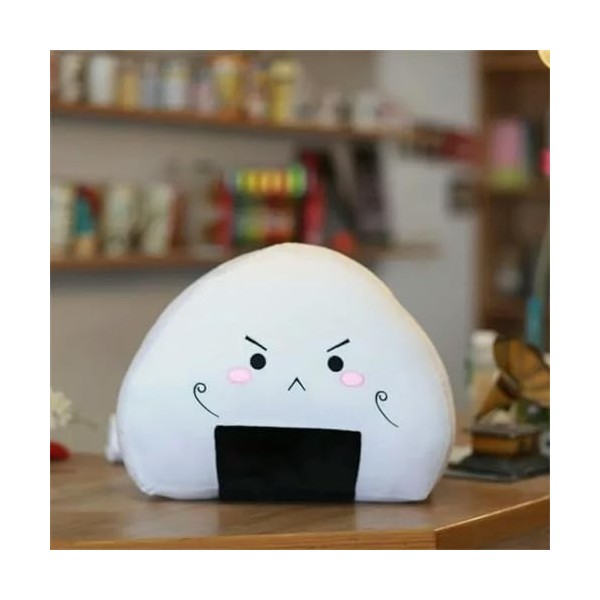 EacTEL Mini Oreiller Onigiri, Coussin Sushi Doux Kawaii, Jouets en Peluche, poupée boulette Mignonne, Cadeau de Noël d’Annive