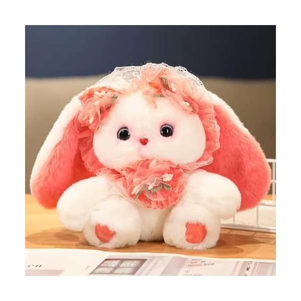 NOpinz Kawaii Lapin Peluche Jouet Peluche Animal Lapin Peluche Poupée Peluche Fille en Peluche Enfants Jouet Kawaii Chambre D