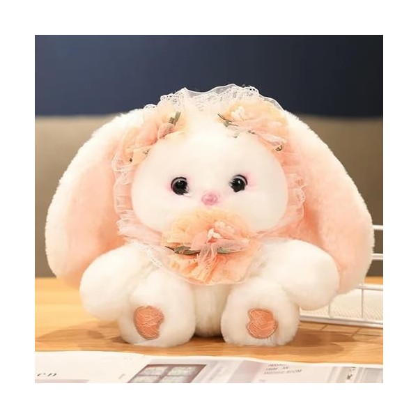 NOpinz Kawaii Lapin Peluche Jouet Peluche Animal Lapin Peluche Poupée Peluche Fille en Peluche Enfants Jouet Kawaii Chambre D