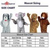 Dress Up America Costume de mascotte dalmatien attrayant enfants , 12-14 ans Taille 34-38 Pouces , Hauteur 50-57 Pouces , B