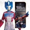 Optimus Prime Costume, Converting Transformer Costumes for Boys, Convertible Character Suit, Kids Size Medium 7-8 