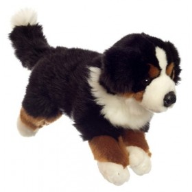 Peluche chien bernois 35 cm