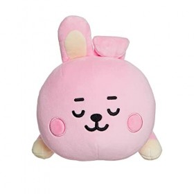 Aurora World- Aurore Aurora, 61443, BT21 Official Merchandise, Mini Coussin pour bébé Cooky, Jouet Doux, Rose