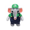 MEISASION Elephant Maries Luigi Poupée en peluche éléphant Marie Éléphant vert 