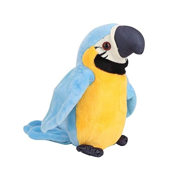 Parler en Peluche Jouet, Animal de mimique Parler en Peluche Jouet en Peluche Belle Parler Perroquet Jouet poupée pour Enfant