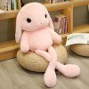 Kawaii Peluche Jouet Lapin poupée Mignon Peluche Longues Oreilles Lapin poupée Enfants Anniversaire Cadeau de Noël 80cm 1