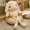Kawaii Peluche Jouet Lapin poupée Mignon Peluche Longues Oreilles Lapin poupée Enfants Anniversaire Cadeau de Noël 80cm 1