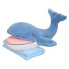 GagaLu Oreiller Requin géant en Peluche drôle Baleine Jouet en Peluche Enfants garçon Coussin Fille Animal Cadeau d’Anniversa