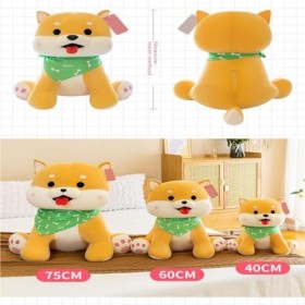 Jouet en Peluche Mignon Cadeau danniversaire Shiba Inu Peluche Oreiller Simulation Chien poupée Assis Chiot Enfants Jouet po
