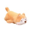 HYSTERIA Jouets en Peluche Mignon Cadeau danniversaire de guérison couché Shiba Inu poupée en Peluche Mignon Chiot poupée Co