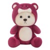 EacTEL Ours en Peluche Fraise, Animal en Peluche, Ours en Peluche, poupée Mignonne, Chambre à Coucher, Coussin décoré, Annive