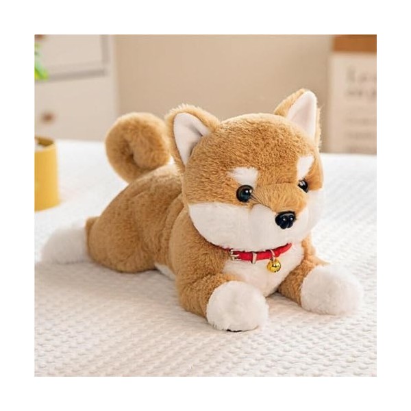 VOTIVA Jouets en Peluche Poupée Shiba Inu Mignonne, Chiot, Oreiller de Couchage for Enfants, Jouet en Peluche, Simulation de 