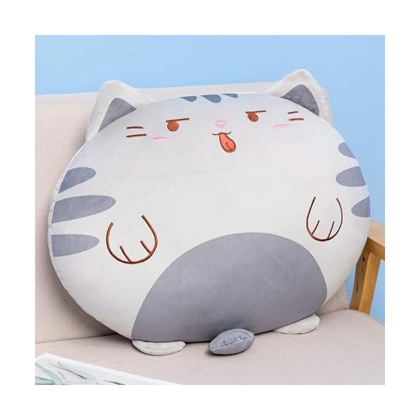 Kawaii Dessin Animé Chat en Forme Doux en Peluche Oreillers Poupée Belle Bande Dessinée Animal en Peluche Jouets Filles Cadea