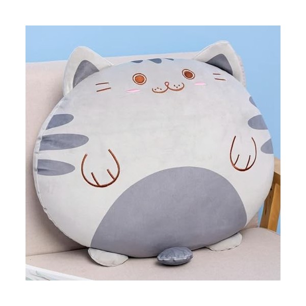 Kawaii Dessin Animé Chat en Forme Doux en Peluche Oreillers Poupée Belle Bande Dessinée Animal en Peluche Jouets Filles Cadea