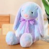 SaruEL Longues Oreilles Rêve Arc-en-Ciel Coloré Peluche Lapin Peluche Jouets en Peluche Animal en Peluche Poupée Enfants Joue