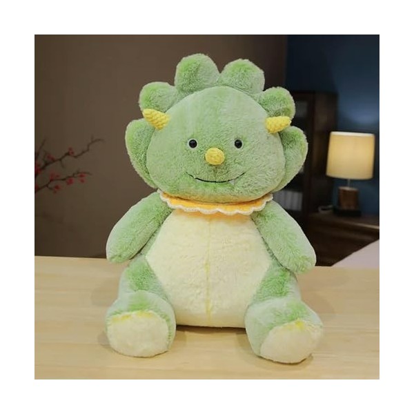 Haute Qualité Peluche Dinosaure Peluche Poupée Câlin Fille Jouet en Peluche Animal Tricératops Peluche Jouet Mignon Enfants C