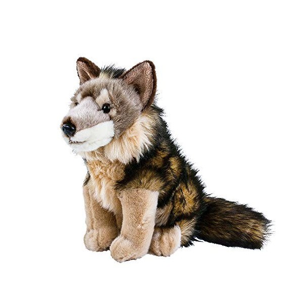 Teddys Rothenburg Koyote Peluche loup assis 40 cm