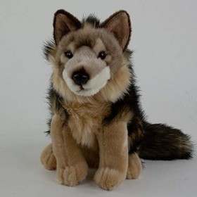 Teddys Rothenburg Koyote Peluche loup assis 40 cm