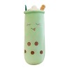 LICHENGTAI Oreiller Peluche Bubble Tea, Boba Peluche Jouet Doux Thé Au Lait Tasse Coussin Poupée, Coussin Câlin Traversin Ore
