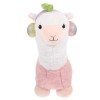 ibasenice Poupée Dalpaga Poupée pour Enfants Oreiller Câlin Animal en Peluche Poupée De Cadeau De Noël Peluche Lama Figure D