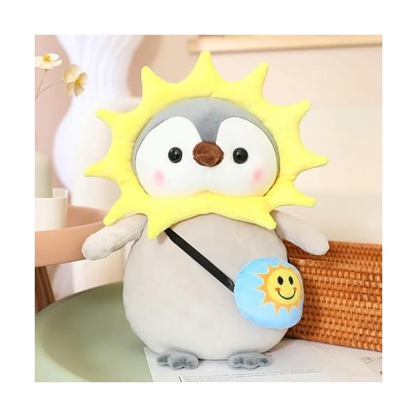 Kawaii Pingouin Peluche Jouet Mignon Pingouin Dinosaure Pain Peluche Coussin Enfants Anniversaire Cadeau de Noël 35cm 7