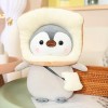 Kawaii Pingouin Peluche Jouet Mignon Pingouin Dinosaure Pain Peluche Coussin Enfants Anniversaire Cadeau de Noël 35cm 7