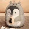 EacTEL Mignon Pingouin Peluche Jouet en Peluche Animal en Peluche à la Mode Moelleux poupée Oreiller Coussin pour Enfants Cad