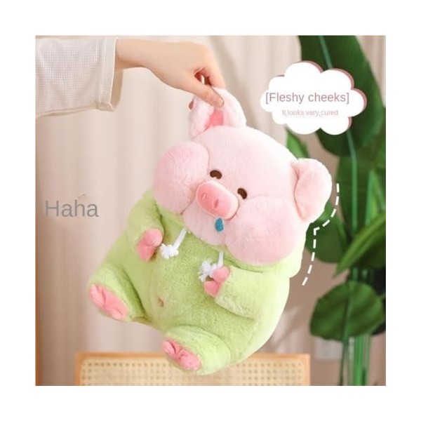 HYSTERIA Jouets en Peluche Petite poupée Cochon créative et Mignonne, Jouet en Peluche Cochon Mignon, poupée de Dessin animé,