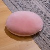 Macaron Couleurs Forme Ronde Oreiller en Peluche Doux Barbe À Papa Peluche Jouet Poupée Décoration Intérieure Canapé Chaise C