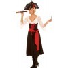 Costume de pirate avec robe, écharpe et télescope Taille S 2-6 