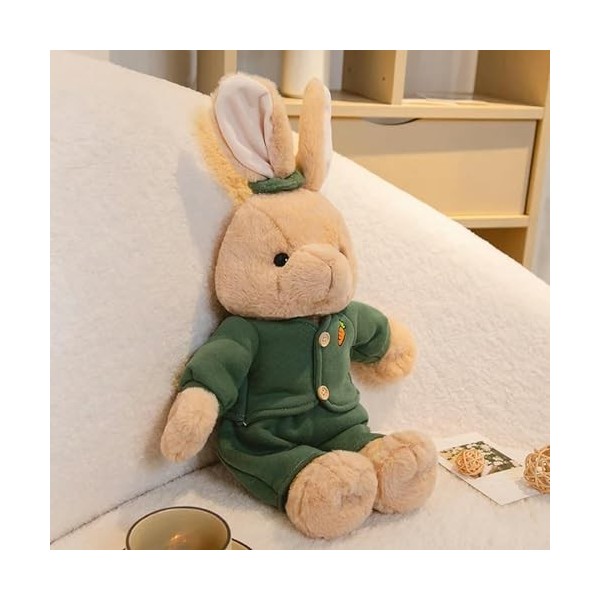 SaruEL Kawaii Peluche Lapin Poupée Lapin Jouet Mignon en Peluche Animal en Peluche Fille Jouet Enfants Cadeau D’Anniversaire 