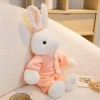 SaruEL Kawaii Peluche Lapin Poupée Lapin Jouet Mignon en Peluche Animal en Peluche Fille Jouet Enfants Cadeau D’Anniversaire 