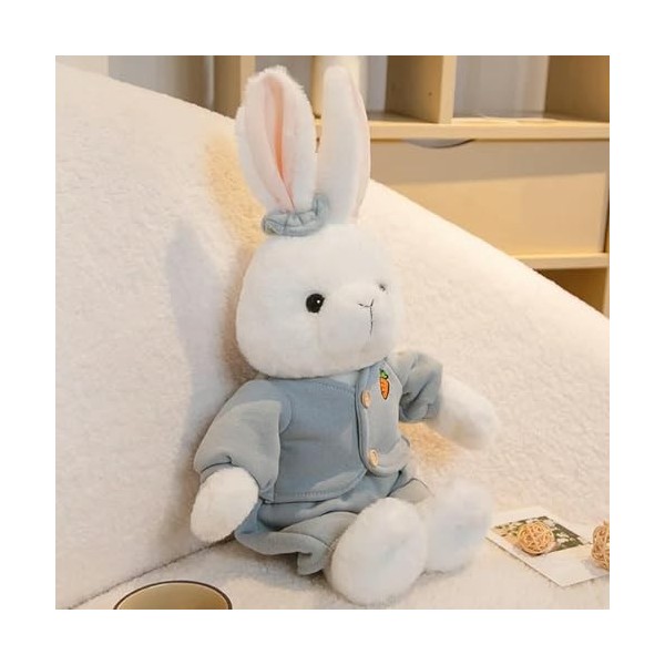 SaruEL Kawaii Peluche Lapin Poupée Lapin Jouet Mignon en Peluche Animal en Peluche Fille Jouet Enfants Cadeau D’Anniversaire 