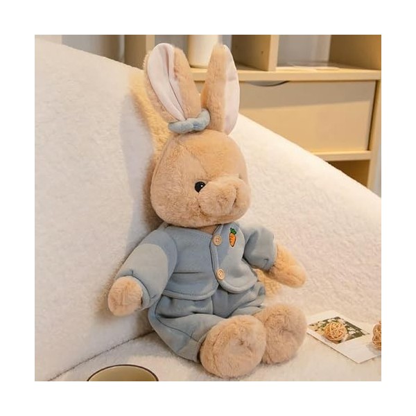 SaruEL Kawaii Peluche Lapin Poupée Lapin Jouet Mignon en Peluche Animal en Peluche Fille Jouet Enfants Cadeau D’Anniversaire 