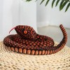 NOpinz Cobra Python Peluche Jouet en Peluche Zodiaque poupée drôle Enfants Cadeau Enfants fête Jouet décor à la Maison 100cm 