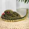 NOpinz Cobra Python Peluche Jouet en Peluche Zodiaque poupée drôle Enfants Cadeau Enfants fête Jouet décor à la Maison 100cm 