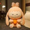Nouveau Mignon Lapin en Peluche Peluche Jouet Lapin Enfants Oreiller Poupée Cadeau Créatif Enfants Jouet Anniversaire Cadeau 